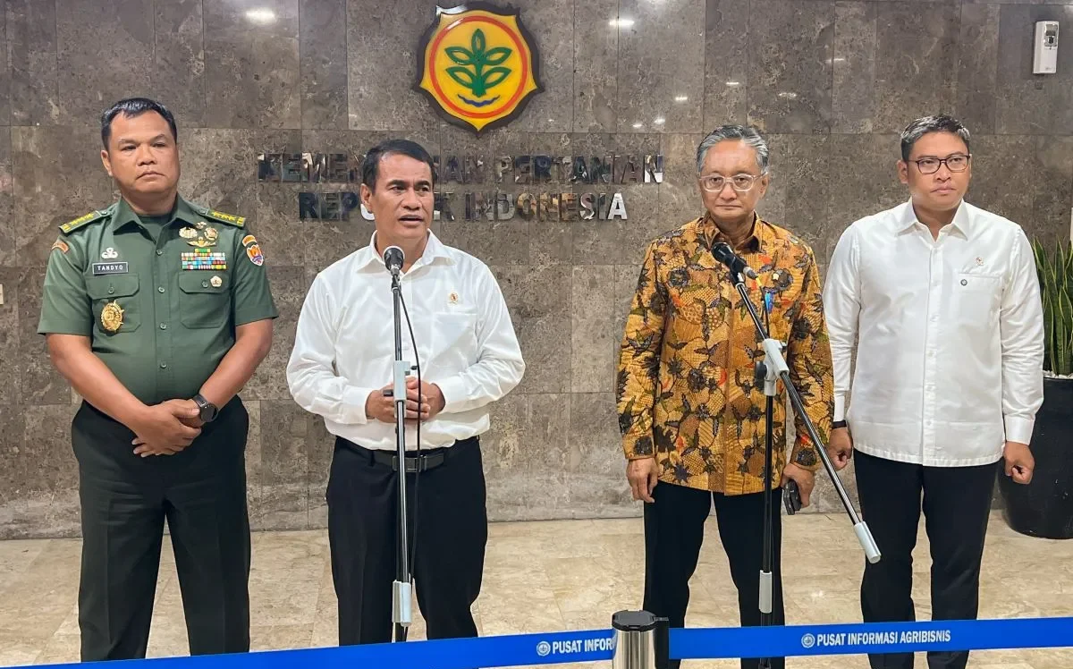 Sinergi Kementan, Kementerian PU, dan TNI AD Wujudkan Swasembada Pangan Nasional