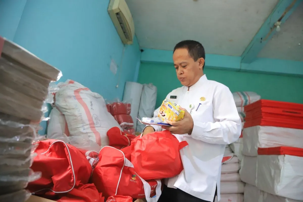 Upaya Dinas Sosial Kota Tangerang Cegah Kedaluwarsa Bantuan Logistik Bencana