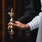 desain gagang pintu